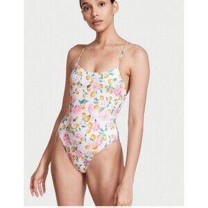 Victorias Secret swimsuit strappy lemon M